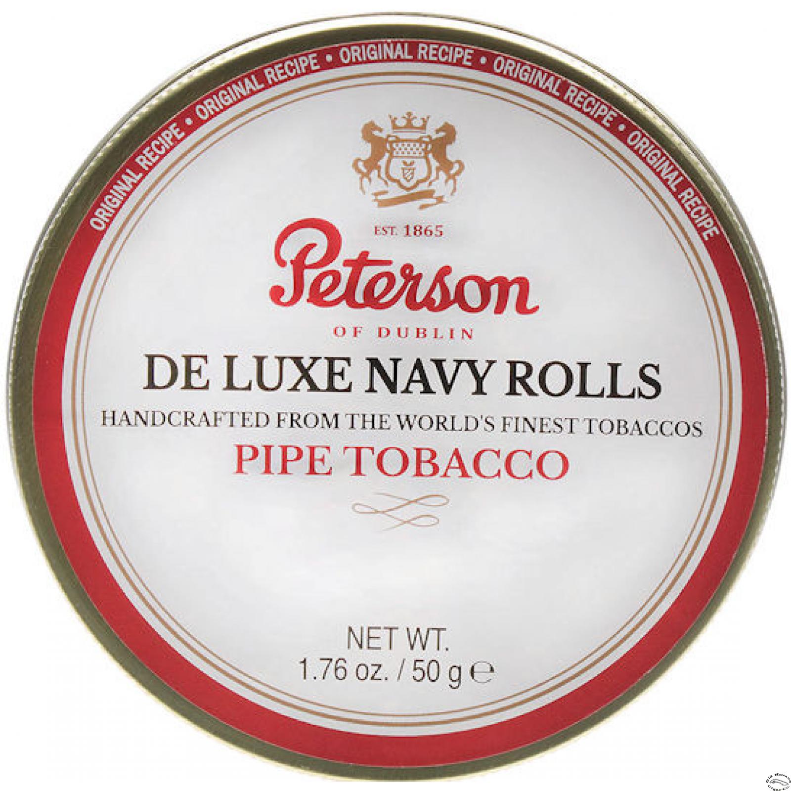 Peterson De Luxe Navy Rolls Pipe Tobacco- Cigars Pipes and Cigar ...