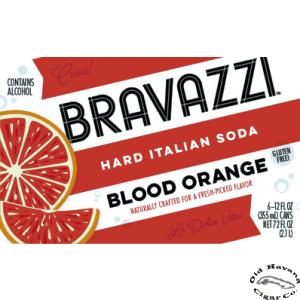 Blood Orange Bravazzi Hard Italian Soda