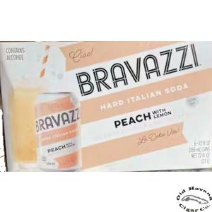 Bravazzi Peach Hard Soda