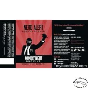 Nerd Alert Pseudo Pilsner