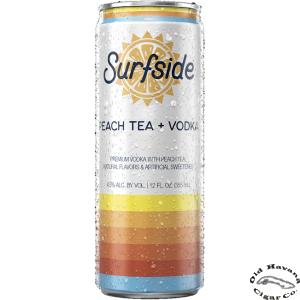 Peach Tea + Vodka Seltzer